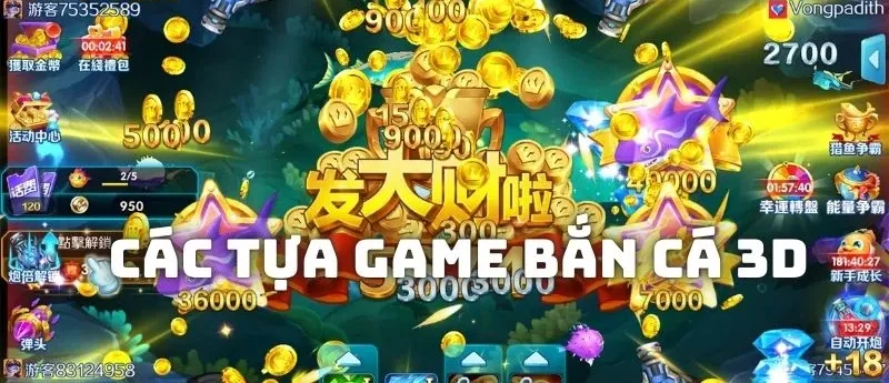 Giới thiệu một số tựa game săn thưởng dưới lòng đại dương Ko66