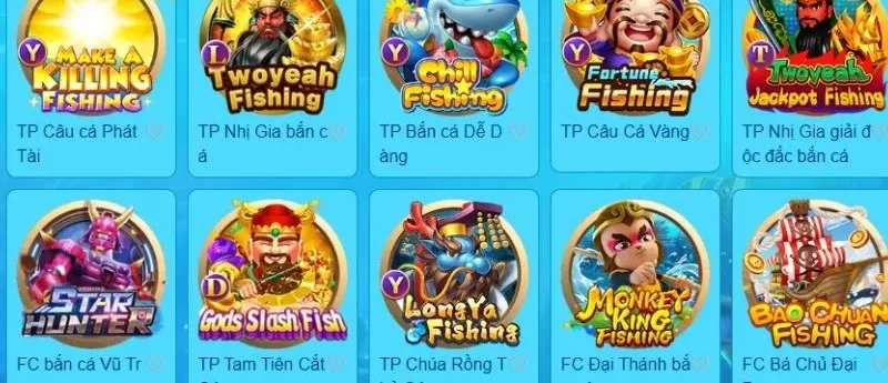 Các chế độ chơi bắn cá online Ko66