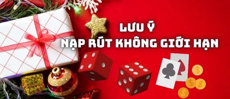 Lưu ý khi tham gia nạp rút không giới hạn Ko66